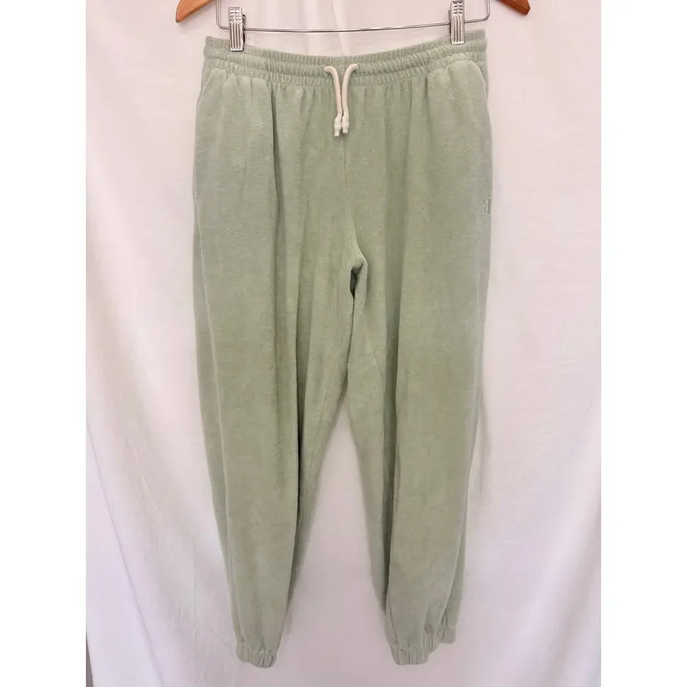 Ballantyne Terry Cloth Jade Sweatpants‎ Small Loungewear Cozy Warm
